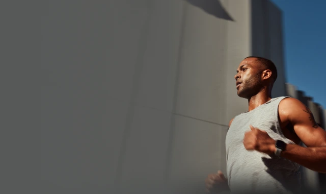 Man running